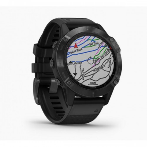 Garmin |Fēnix 6X Pro Black with Black Band 